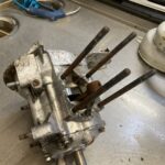 Bas moteur motoculteur ISEKI KC 2